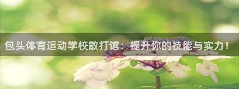3377体育是正规的吗：包头体育运动学校散打馆：提升你的技能与实力！